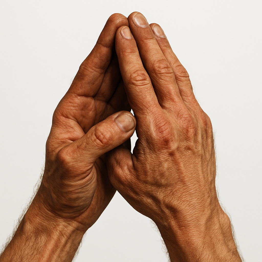 Man Hands Revitalizing Repair Balm